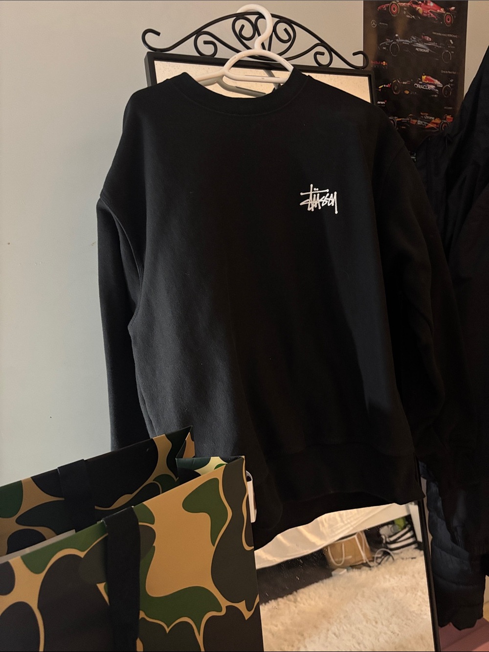 Stussy Black Sweatshirt